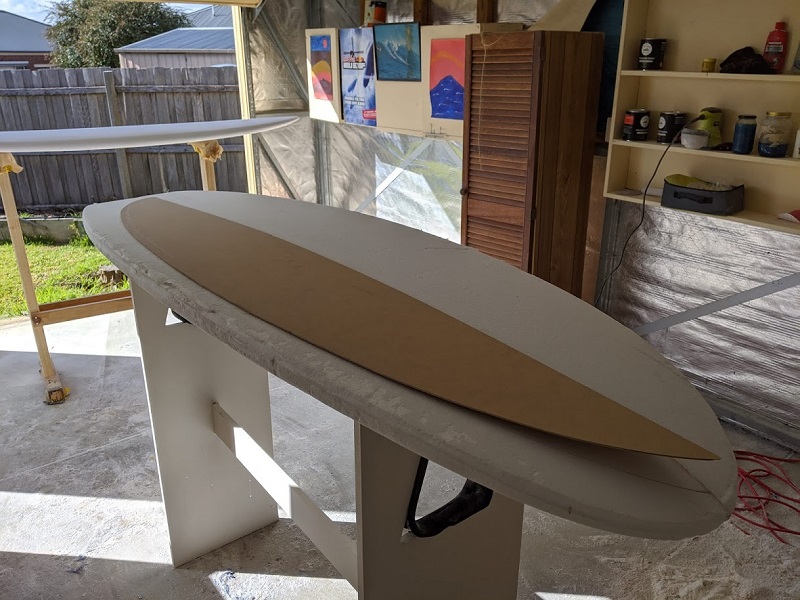 How to make a surfboard template